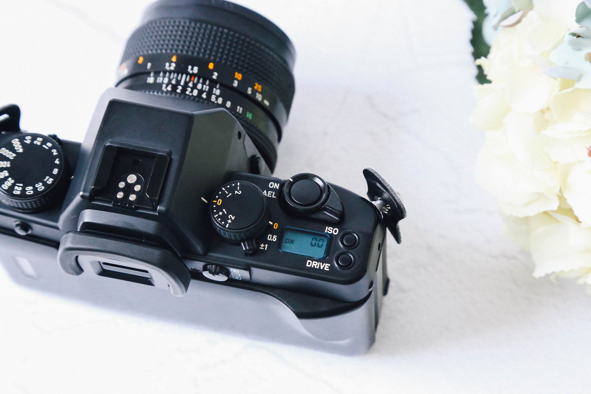 CONTAX Aria & Planar 50mmF1.4 MMJ コンタックス CONTAX Aria & Planar50mmF1.4MMJ【完動品】【実写済み
