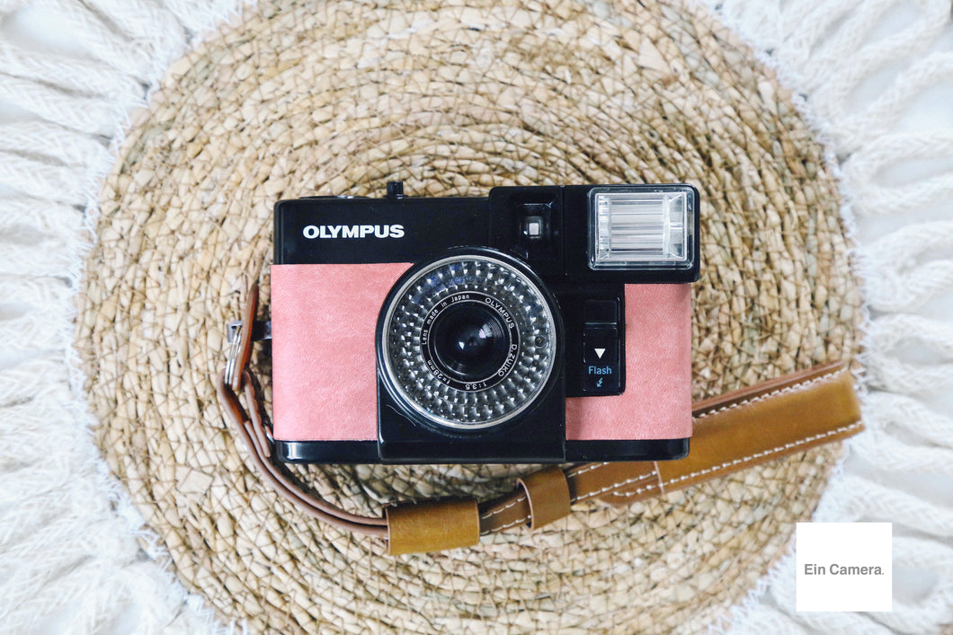 OLYMPUS PEN EF Cherry Blossom🦩【完動品】フラッシュ付きハーフカメラ