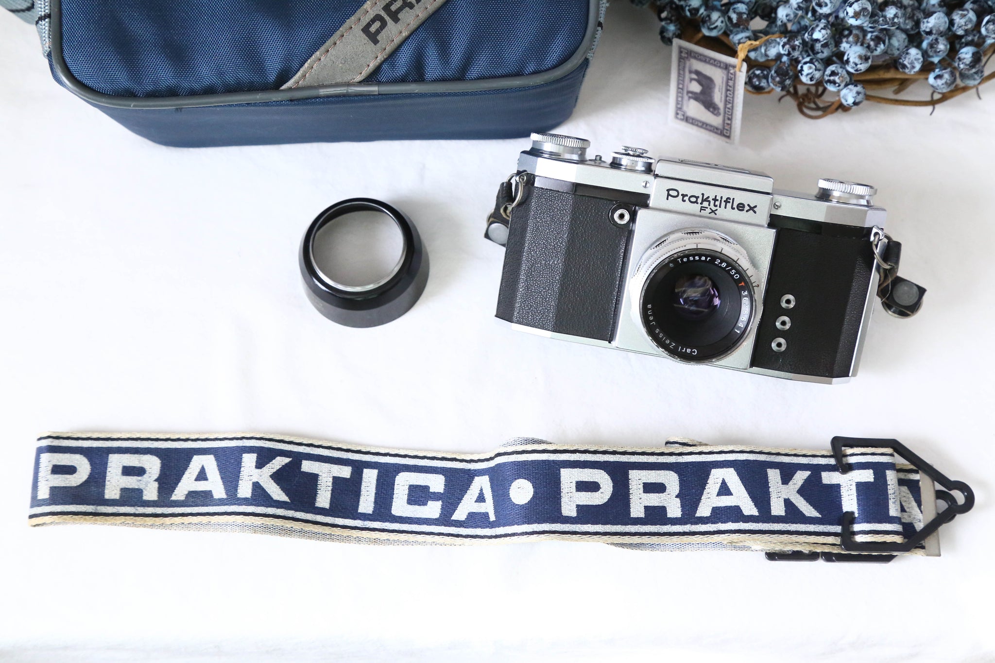 Praktiflex FX & Carl Zeiss Jena Tessar 50mm F2.8｜希少❗️上から