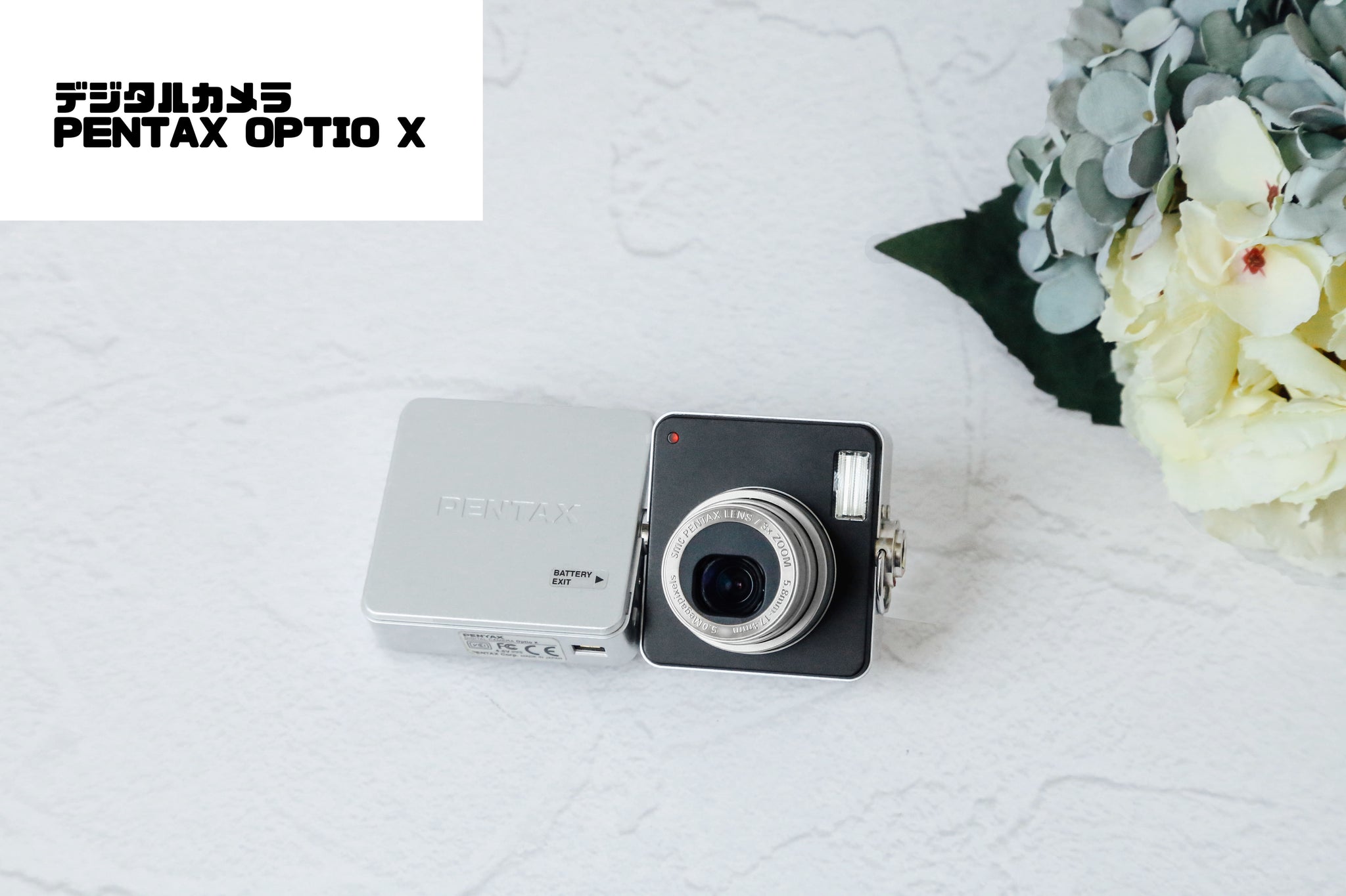 PENTAX Optio X【希少❗️】【完動品】【実写済み！】▪️CCDカメラ▪️オールドコンデジ▪️デジタルカメラ