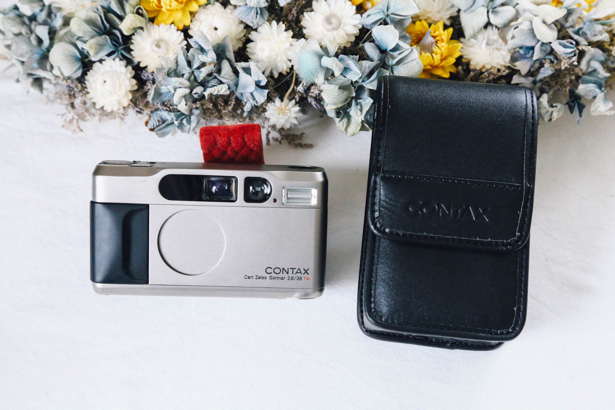 📸CONTAX T2＋データバック付き｜ケース＆データバック付き【完動品