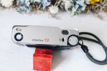 画像をギャラリービューアに読み込む, 📸CONTAX T2＋データバック付き｜ケース＆データバック付き【完動品】【実写済み❗️】
