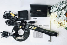 Load image into Gallery viewer, Nikon Coolpix P5100【美品❗️】【実写済み】【完動品】付属品フルセット▪️CCDカメラ▪️オールドコンデジ▪️デジタルカメラ
