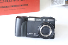 Load image into Gallery viewer, RICOH Caplio GX｜希少ブラックボディ🐦‍⬛ フィルムっぽい写りのオールドコンデジ📸 SDカード＆単三電池対応🔋【完動品】

