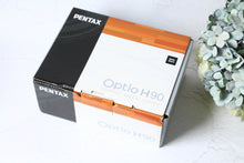 Load image into Gallery viewer, PENTAX Optio H90 パンダカラー🐼【希少❗️】【美品✨】付属品フルセット▪️CCDカメラ▪️オールドコンデジ▪️デジタルカメラ
