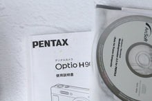 Load image into Gallery viewer, PENTAX Optio H90 パンダカラー🐼【希少❗️】【美品✨】付属品フルセット▪️CCDカメラ▪️オールドコンデジ▪️デジタルカメラ
