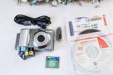 画像をギャラリービューアに読み込む, Canon PowerShot A40｜昭和レトロな写り📸明るいレンズ×初心者安心セット【CFカード付き】
