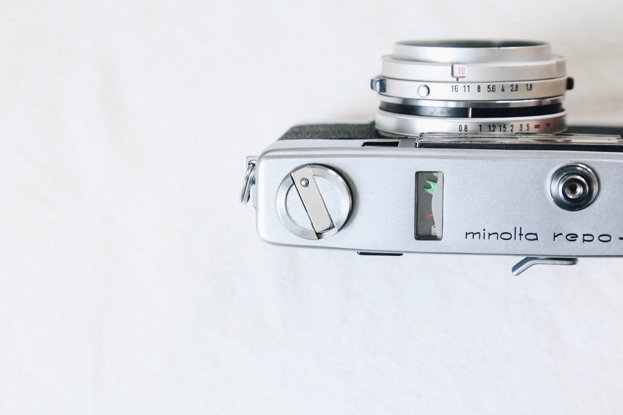 完動品】MINOLTA Repo-S｜描写力抜群のレアなハーフカメラ📸✨｜革の
