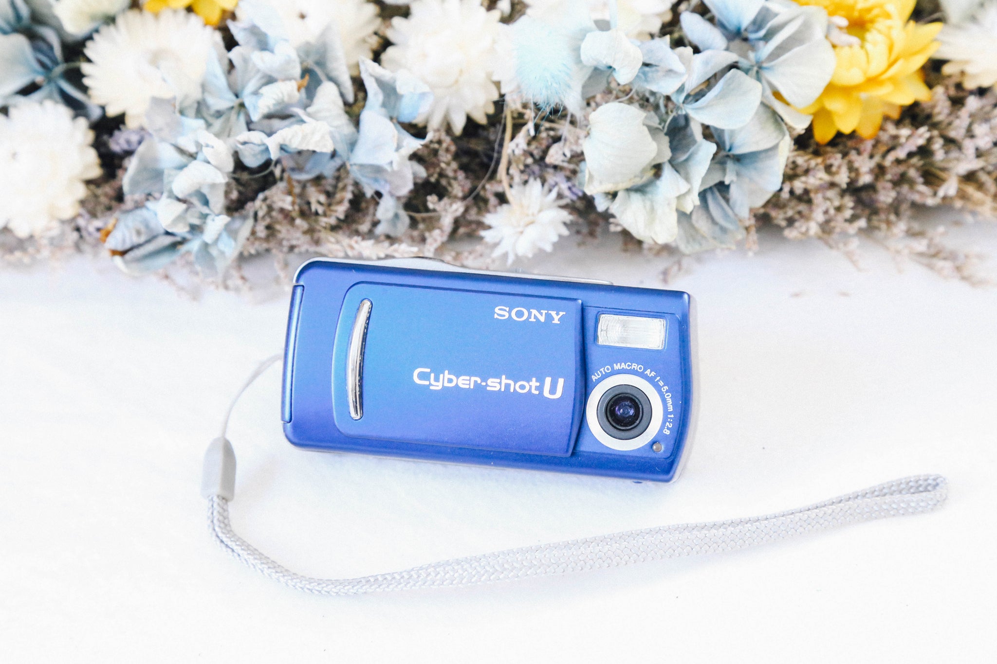 美品・ブルー】SONY Cyber-shot U ［使い方ガイド付き］豪華セット 