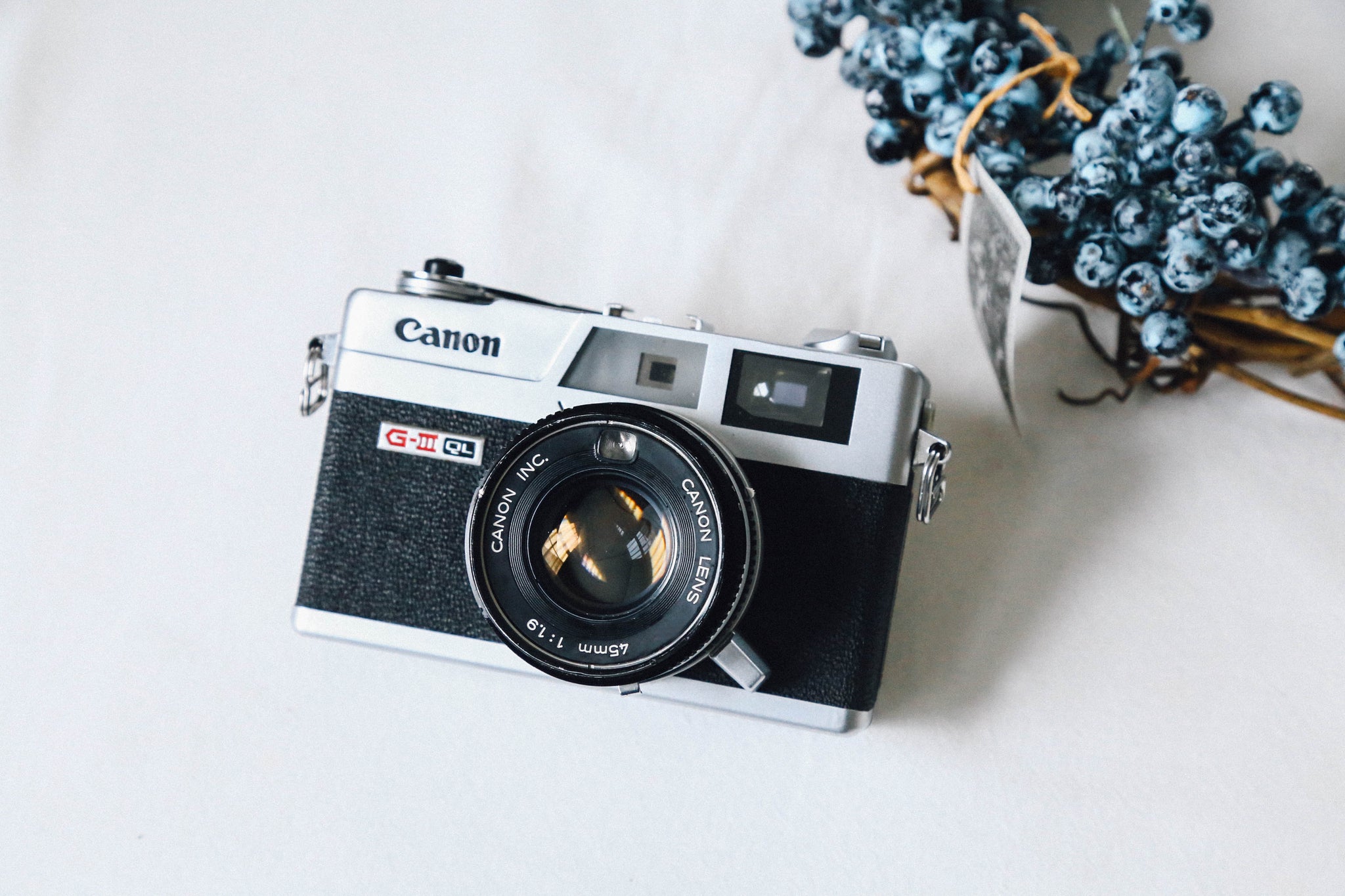 Canon Canonet QL19 G-III【完動品】F1.9の明るいレンズ｜張り革変更