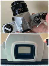 画像をギャラリービューアに読み込む, PENTAX SP(SV)ジーンズ生地👖【完動品】フィルム一眼レフカメラ&amp;明るいタクマーレンズ付き❗️
