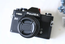 画像をギャラリービューアに読み込む, FUJICA ST801 &amp; FUJINON 50mm F1.4【完動品/希少✨】ブラックボディ｜革変更カスタムオプション有り📸
