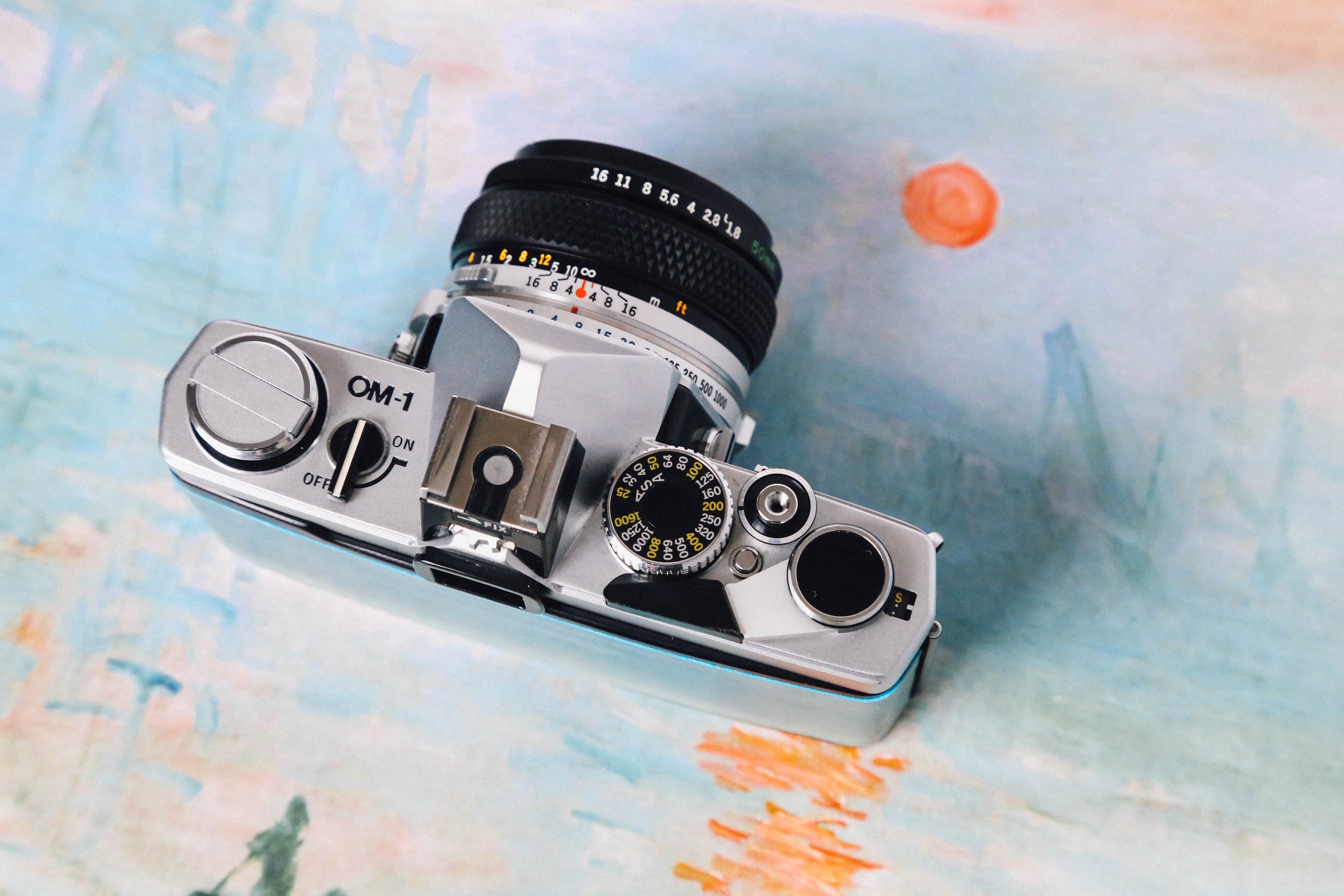 OLYMPUS OM-1【完動品】オーダー「モネの絵画イメージ」 – Ein Camera