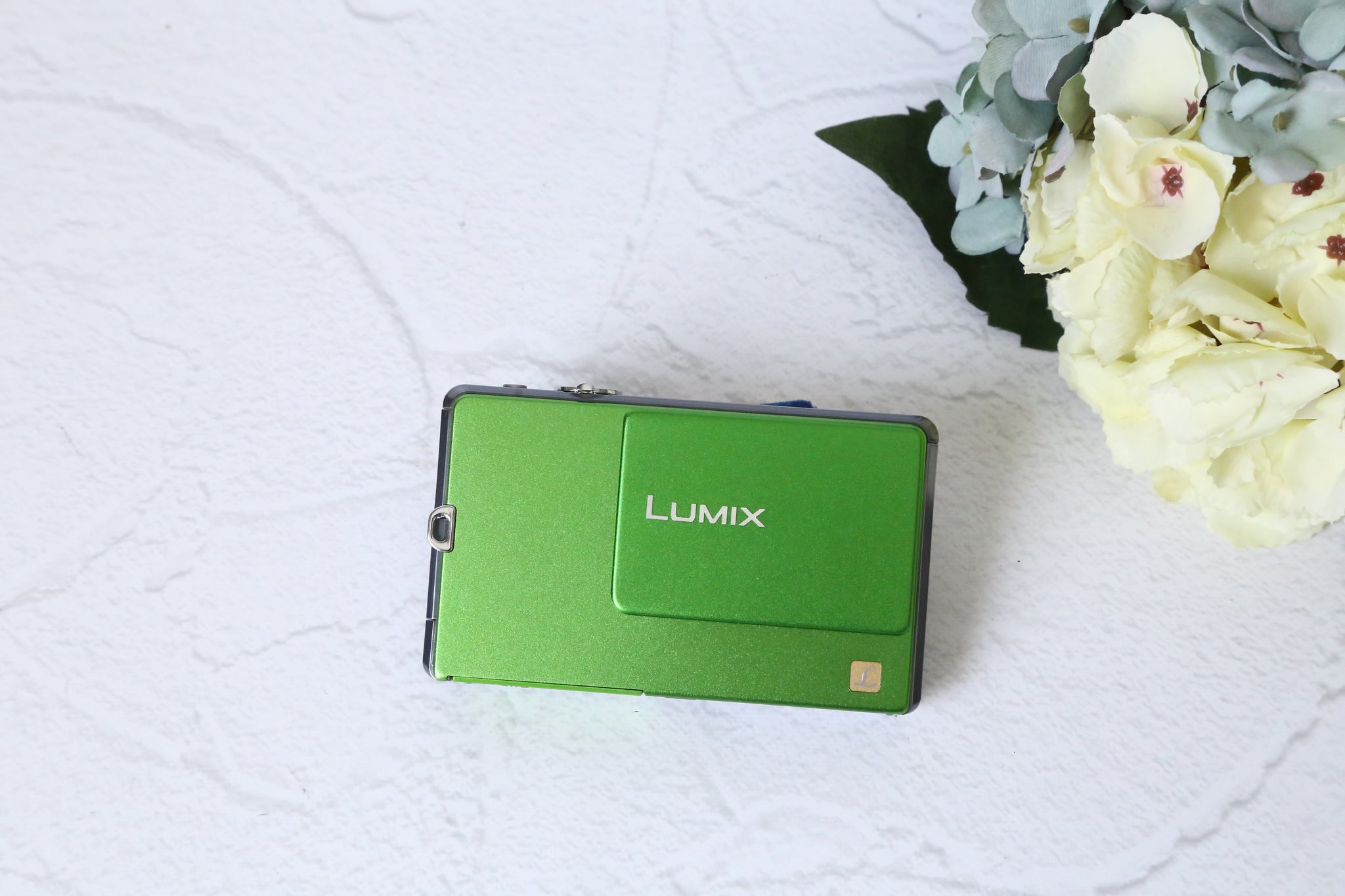 【美品】Panasonic DMC-FP1 コンパクトデジタルカメラ グリーン Panasonic Lumix DMC-FP1GR【希少❗️】【完動品】▪️オールド