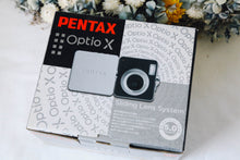 Load image into Gallery viewer, 希少❗️PENTAX OPTIO X 📷❗️画面が動く！近未来的なデザイン✨極上美品・CCD搭載・完動品【オールドデジカメ】
