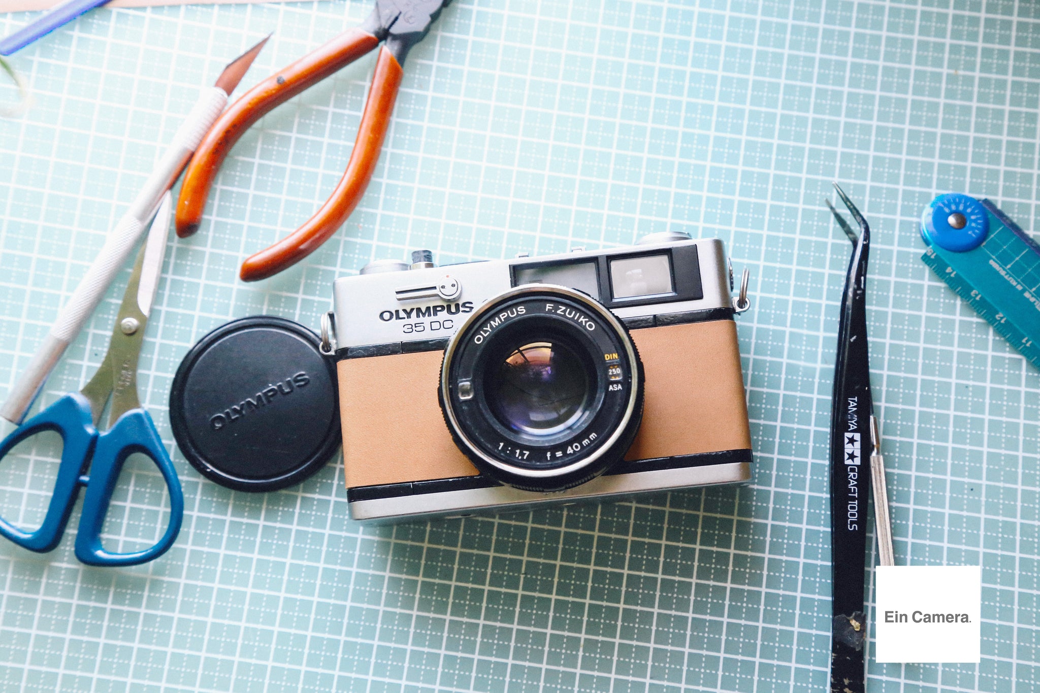 OLYMPUS 35DC付属多数　実写確認済み完動品　作例アリ お客様フルオーダー OLYMPUS 35DC カフェ・オ・レ🐄🥛【完動品