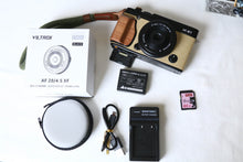 画像をギャラリービューアに読み込む, FUJIFILM X-E1【完動品/美品✨】ウッドカスタム🌳特別仕様📸ミラーレス一眼＋Viltroxレンズ
