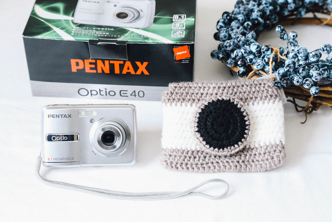 PENTAX Optio E40【完動品】単三電池&SDカード対応🔋海外で人気のエモ
