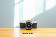 Load image into Gallery viewer, Canon AV-1 [Finally working item] Single-lens reflex film camera recommended for first-timers and beginners
