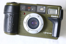 画像をギャラリービューアに読み込む, Konica 現場監督 希少カーキ🫒【完動品✨】防塵防滴 タフ設計 フィルムカメラ
