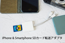 画像をギャラリービューアに読み込む, SDカードリーダー【新品】これ１つでSDカードの写真データを直接スマホやiPhoneに転送できる！
