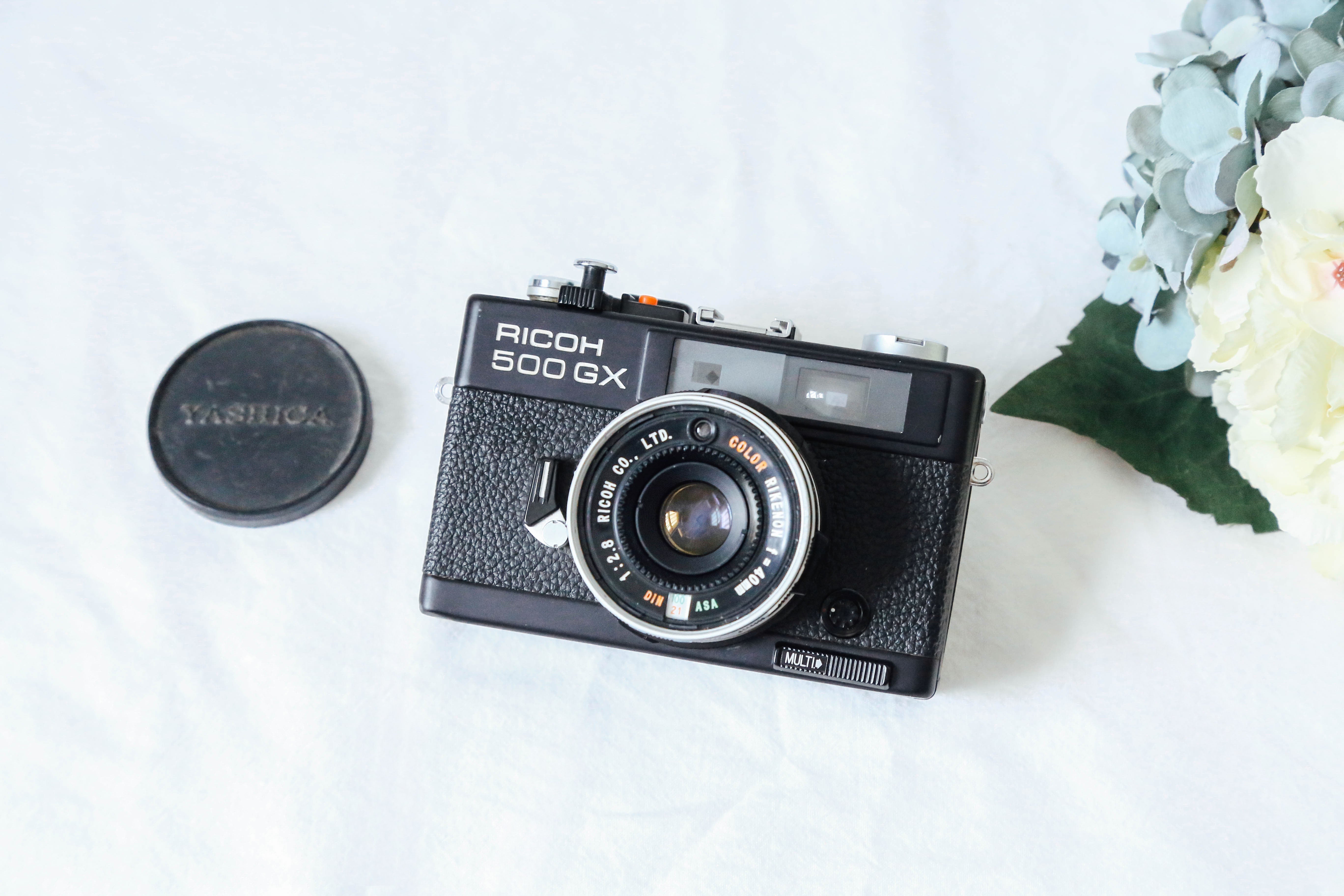 【完動品】リコー RICOH 500 GX レンジファインダー ブラック 美品】 リコー RICOH 500 GX レンジファインダー ブラック