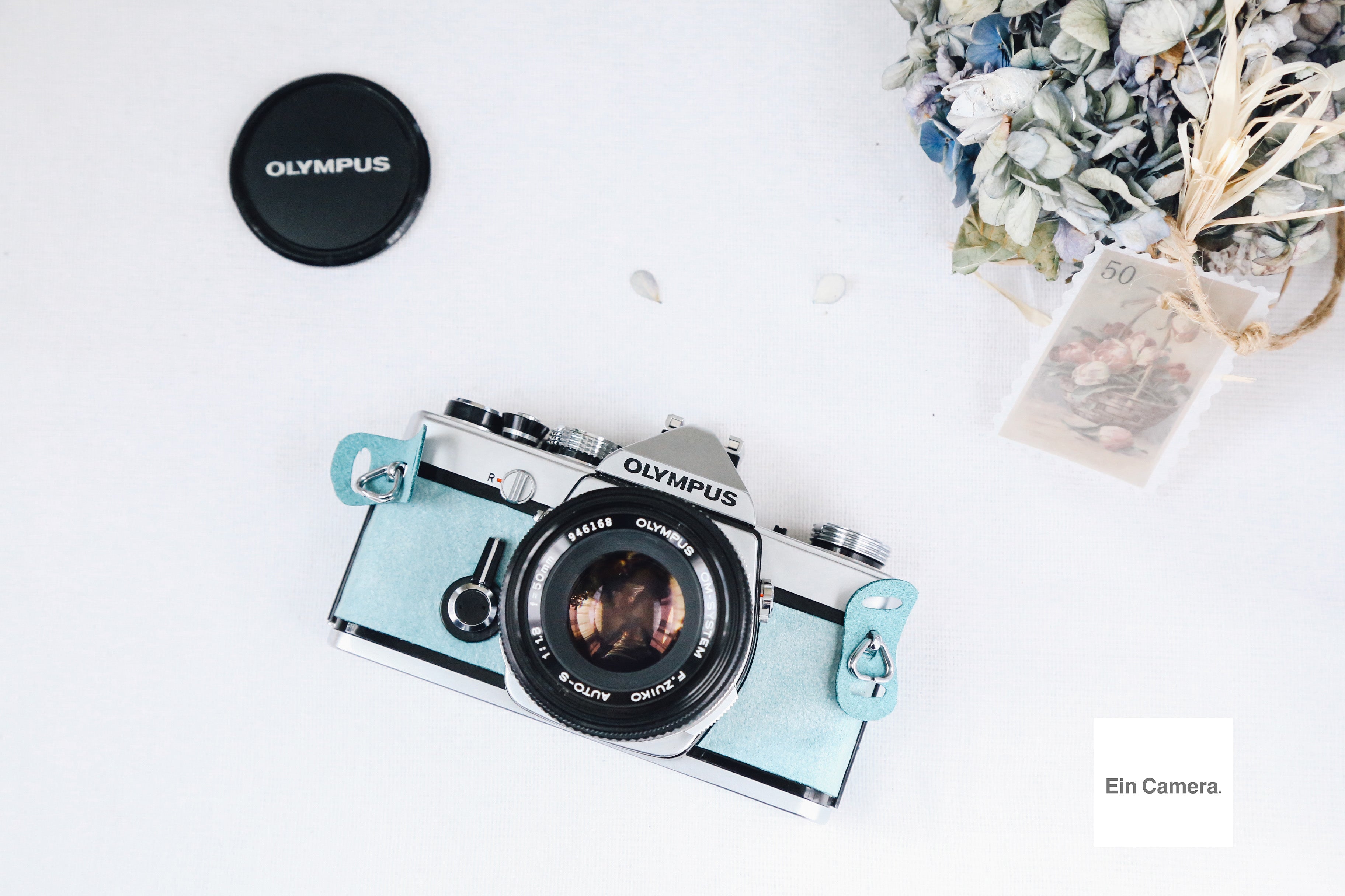 OLYMPUS OM-1 水色の世界🛁🌐【完動品】 – Ein Camera