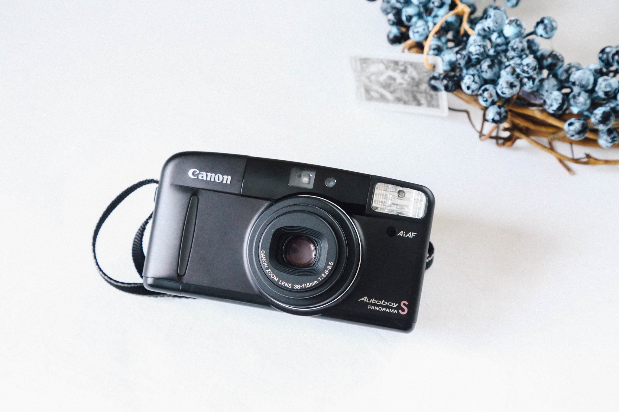 Canon Autoboy S【完動品/希少ブラック✨】コンパクト人気No.1モデル