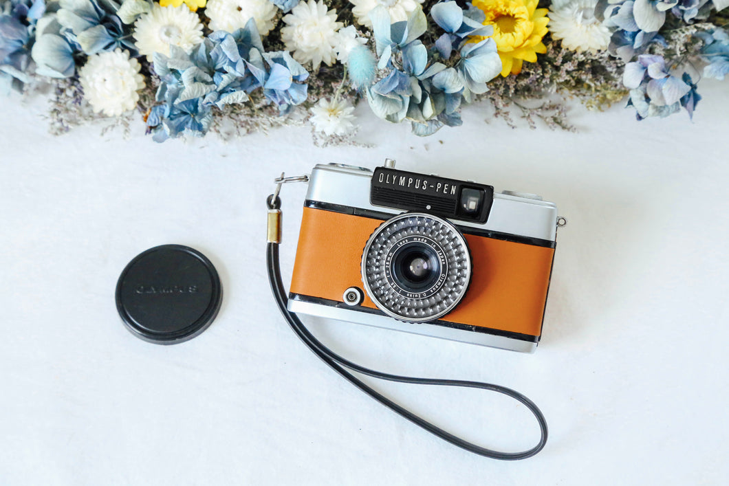 OLYMPUS PEN EE-3 キャメル🐫【完動品】ハーフカメラ