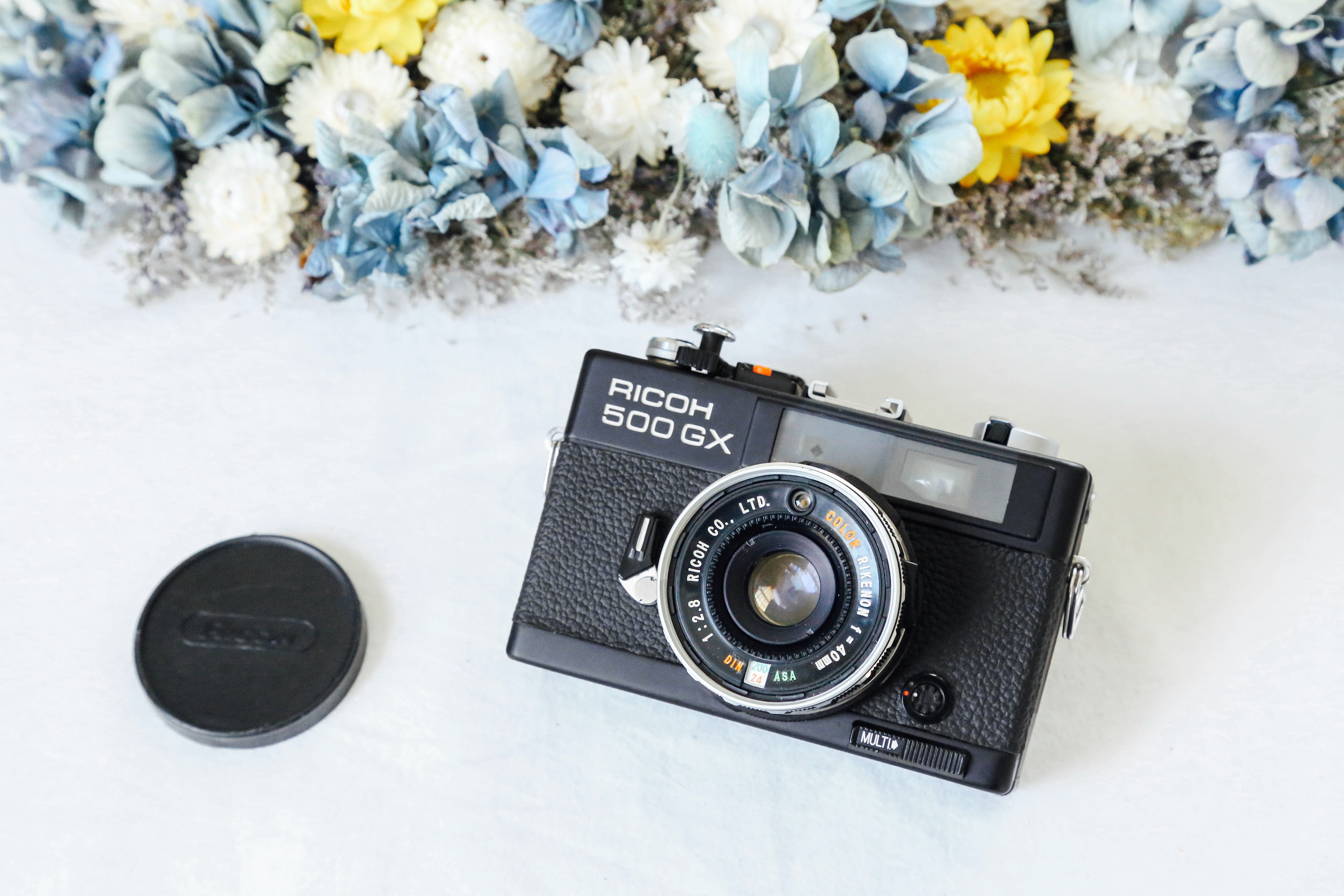 【完動品】リコー RICOH 500 GX レンジファインダー ブラック RICOH 500 GX【完動品】 – Ein Camera