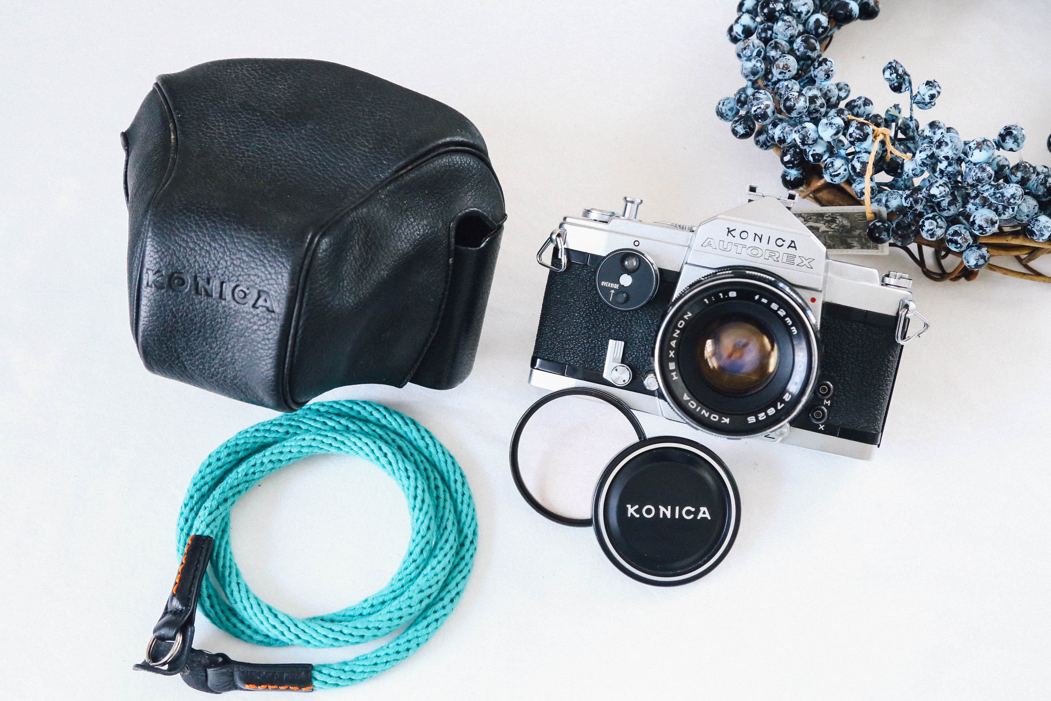 Konica AUTOREX【完動品✨】途中でハーフ切り替え可能❗️フィルム一眼