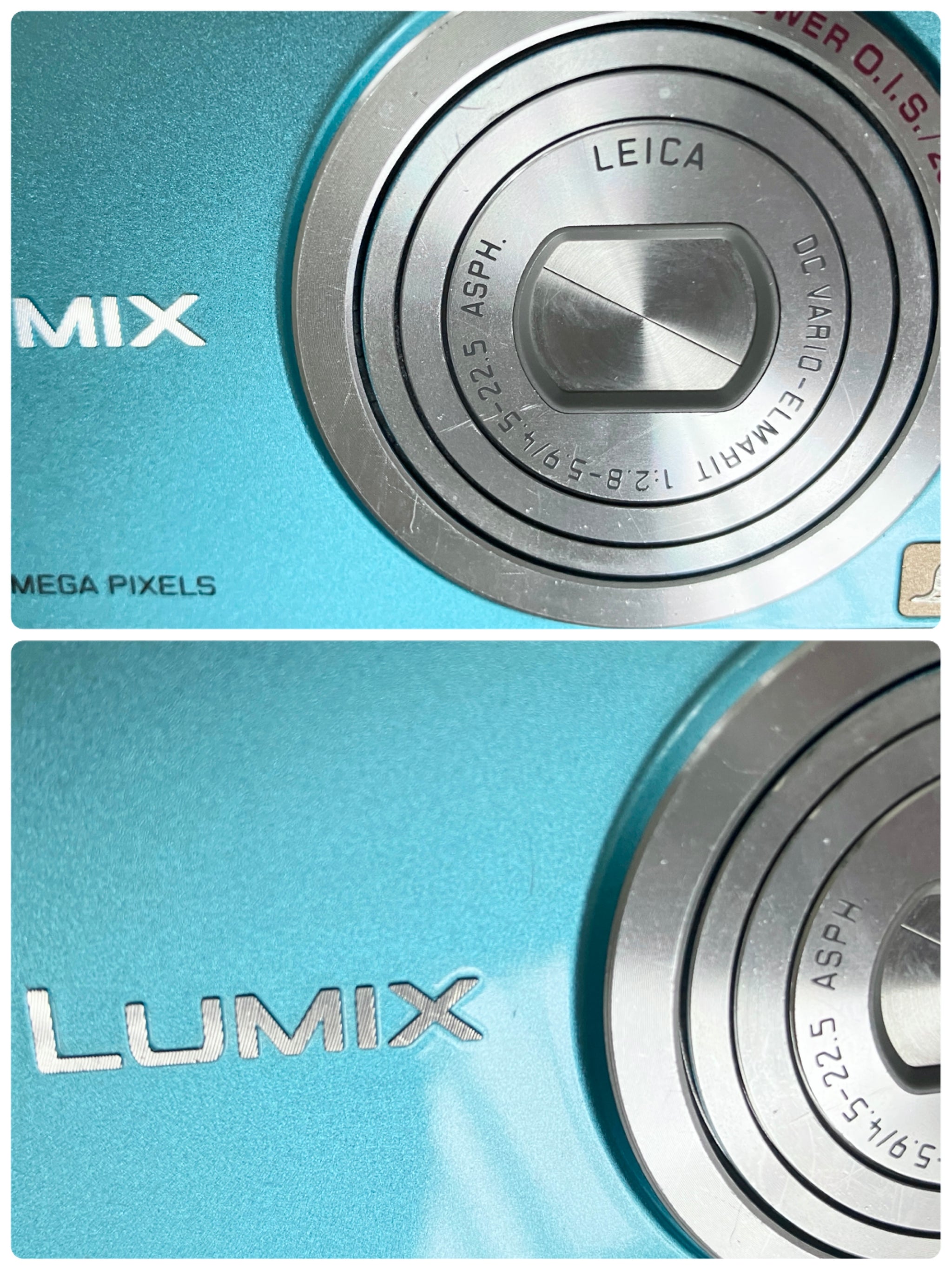 Lumix DMC-FX66 ブルー Panasonic コンデジ Panasonic LUMIX DMC-FX66 フローラルブルー【完動品】【実写