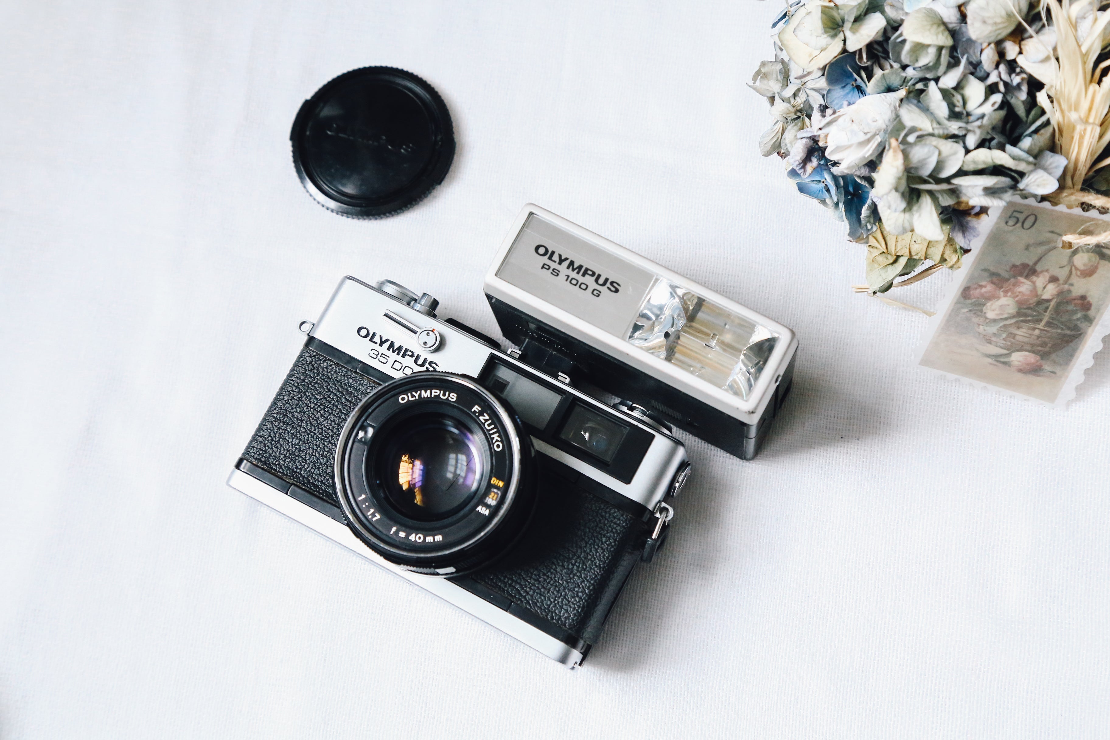 驚きの価格が実現！ OLYMPUS Camera Ein – 35DC【完動品】フラッシュ付き❗️ フィルムカメラ