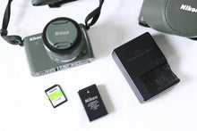画像をギャラリービューアに読み込む, Nikon 1 S1 カーキ ズームレンズキット【完動品✨/希少カラー🌿】▪️ミラーレス一眼カメラ
