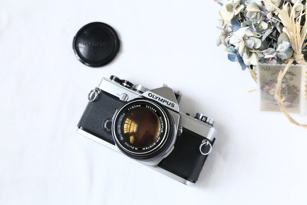 OLYMPUS OM-1【完動品】革カスタムオプション有り❗️