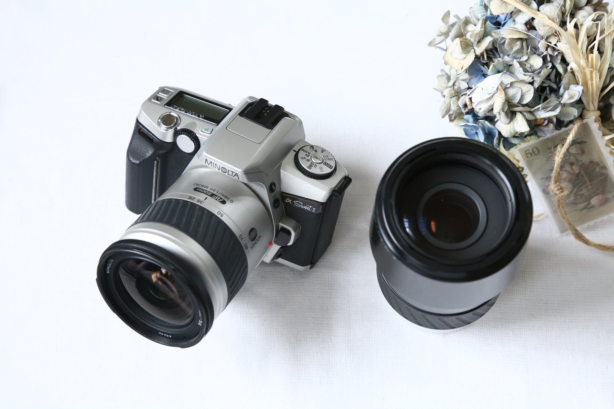 Minolta α SweetII【完動品】標準＆望遠ズームレンズ付き❗️状態◎ – Ein Camera