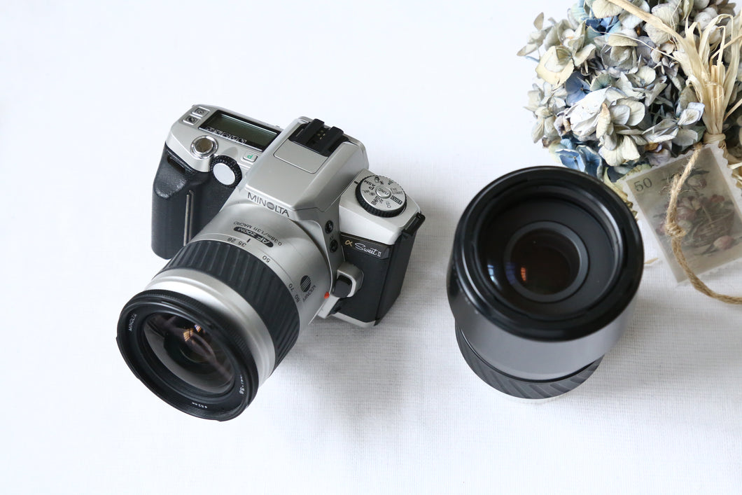 Minolta α SweetII [In working condition] Standard & telephoto zoom lens included❗️Condition◎