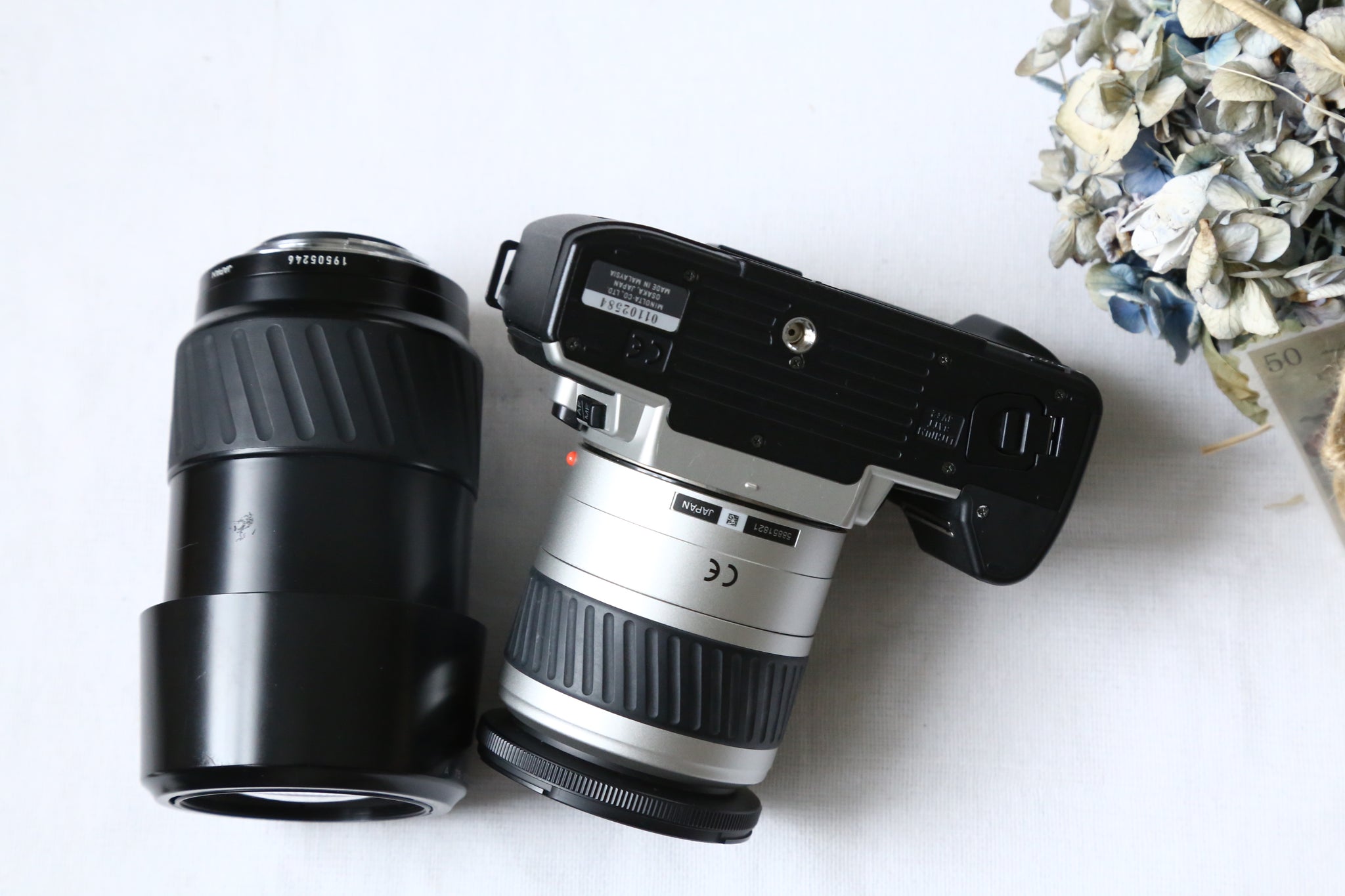Minolta α SweetII【完動品】標準＆望遠ズームレンズ付き