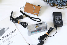 画像をギャラリービューアに読み込む, CONTAX U4R ブラウン【完動品/希少✨】▪️CCDオールドコンデジ▪️超薄型デザイン
