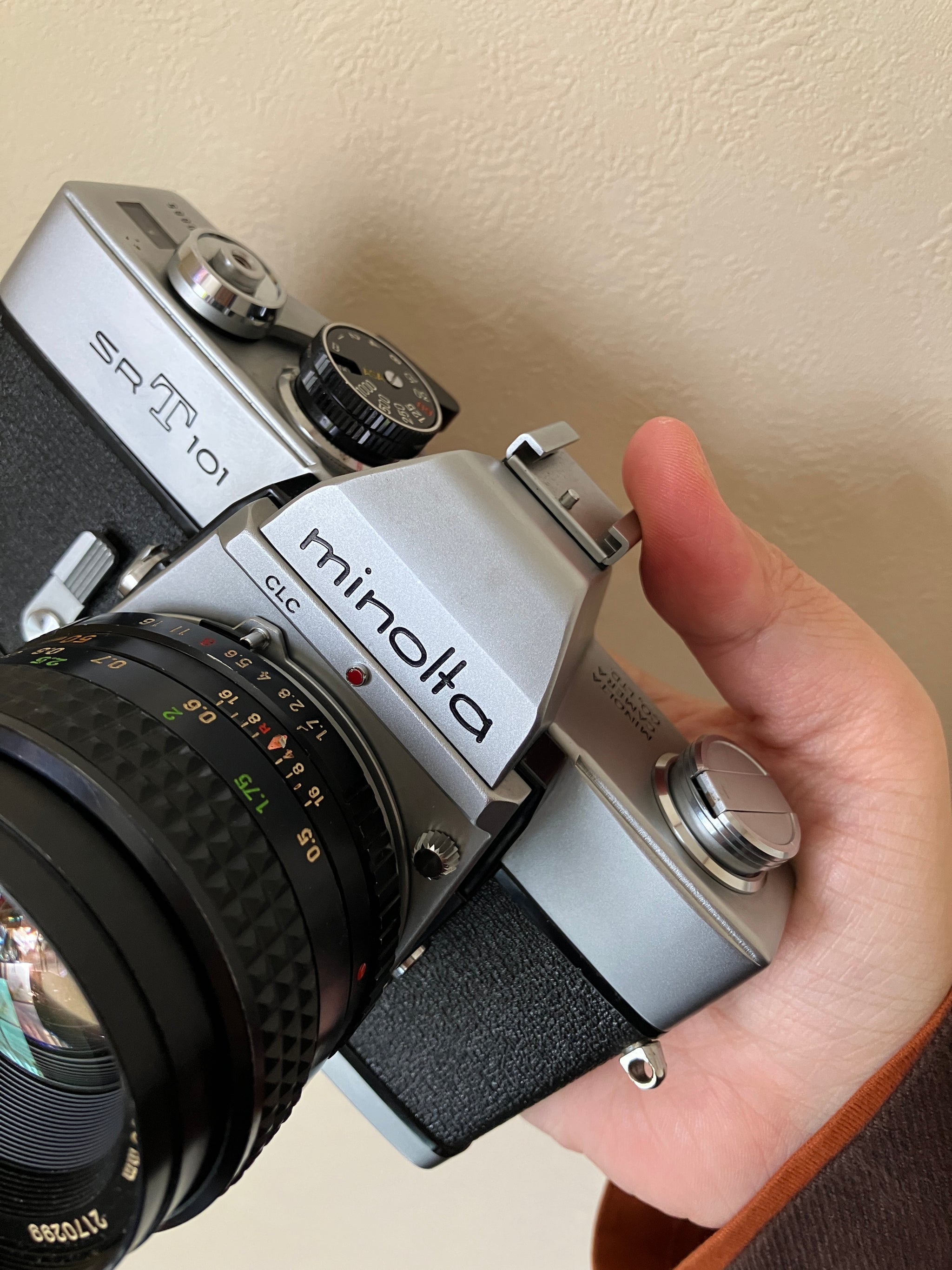 📷Minolta SRT101（SV）& Rokkor 50mm F1.7🌙【完動品】明るい