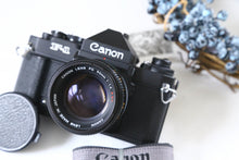 Load image into Gallery viewer, Canon New F-1 アイレベル &amp; FD 50mm F1.4 S.S.C.【完動品/超希少美品✨】▪️実写済み▪️Canon最高峰フィルム一眼
