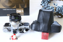 Load image into Gallery viewer, OLYMPUS OM-1 28mmF3.5 &amp; 50mmF1.8 2レンズセット【完動品/美品】
