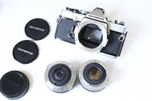 Load image into Gallery viewer, OLYMPUS OM-1 28mmF3.5 &amp; 50mmF1.8 2レンズセット【完動品/美品】
