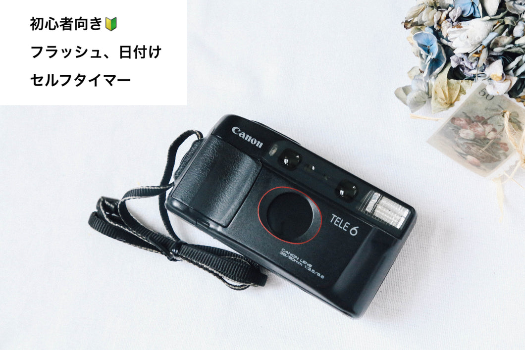 Canon Autoboy TELE6【完動品】ハーフ&35mm切り替え可能❗️