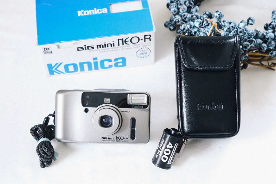KONICA BIGmini NEO-R フィルムカメラ Konica Bigmini NEO-R【完動品/ほぼ未使用】初心者にもおすすめ▪️全