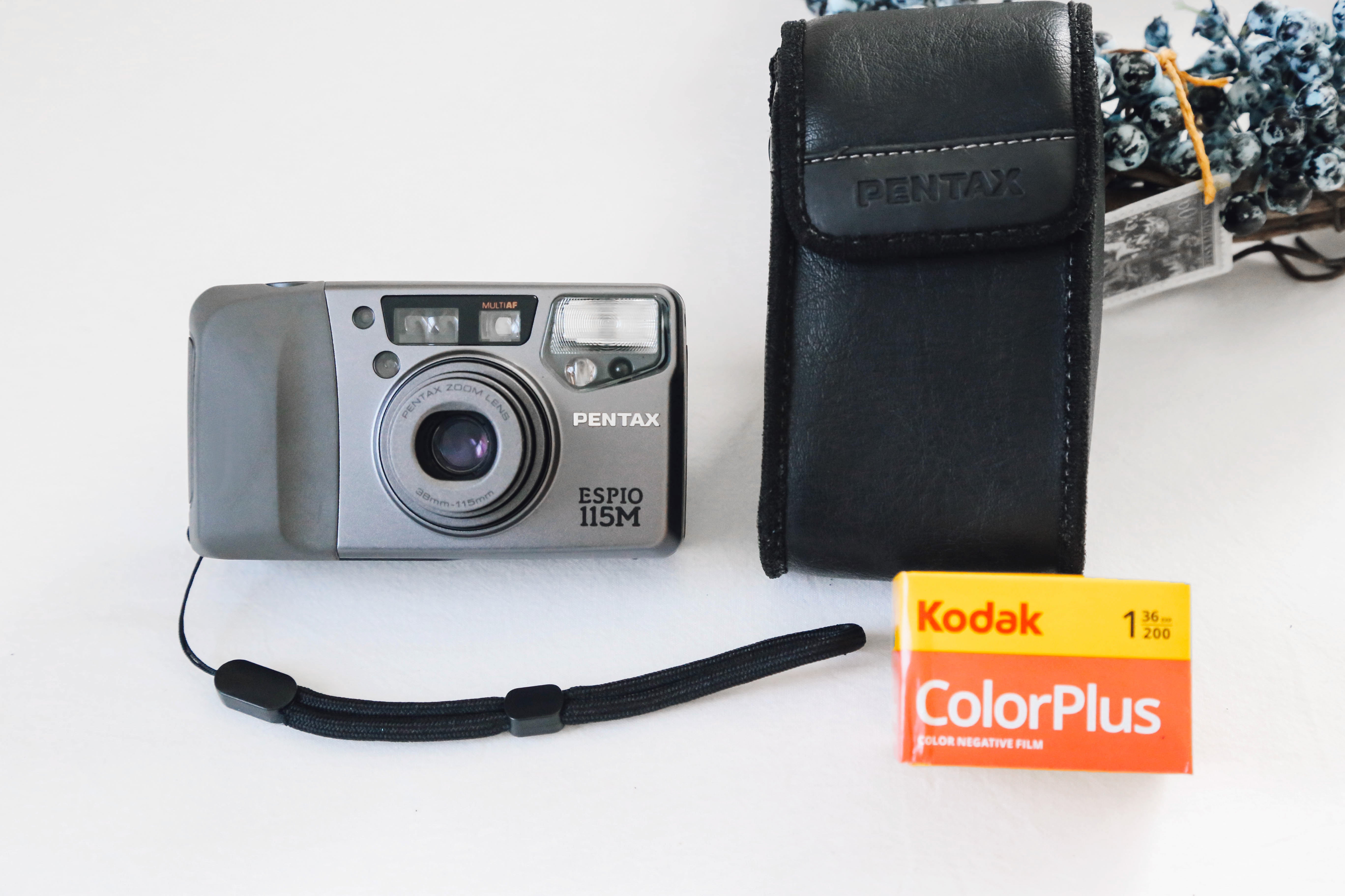 PENTAX ESPIO 115M 人気グレー🤍【完動品/美品✨】実写済み🎞️全自動