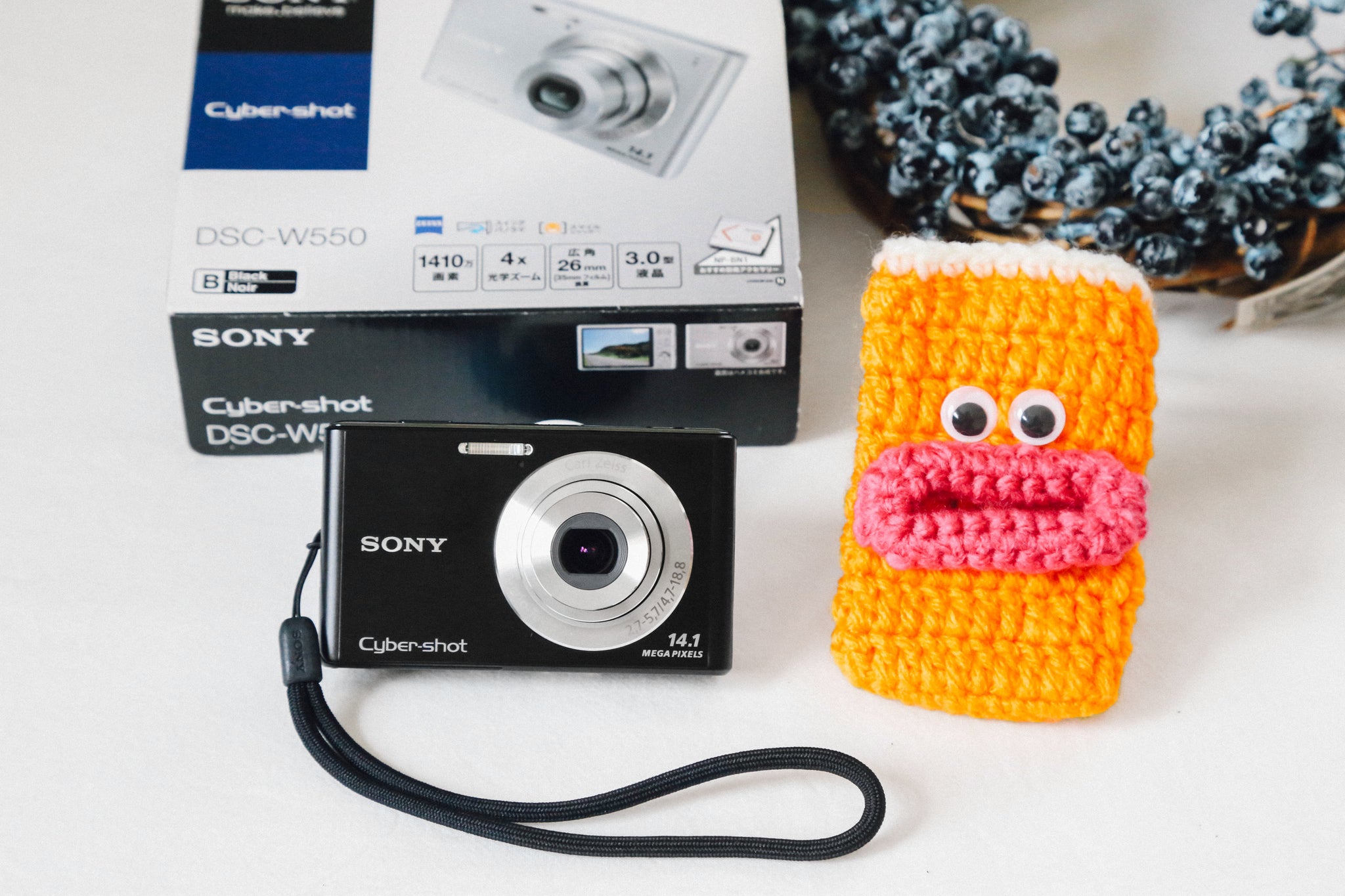 SONY DSC-W550 ブラック【完動品/美品✨】CCDオールドコンデジ – Ein