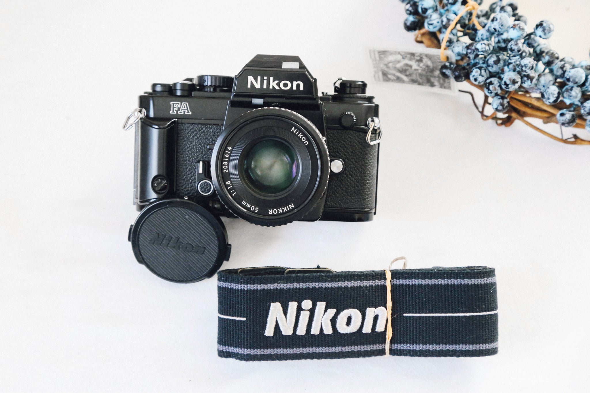 フィルムカメラ NIKON FA nikkor 1:1.8 50mm Nikon FA ブラックボディ & Ai-S 50mm F1.8【完動品/希少✨】初心者