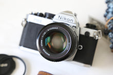 Load image into Gallery viewer, Nikon New FM2 シルバー【完動品/美品✨】一生モノ📸▪️機械式フィルム一眼レフ
