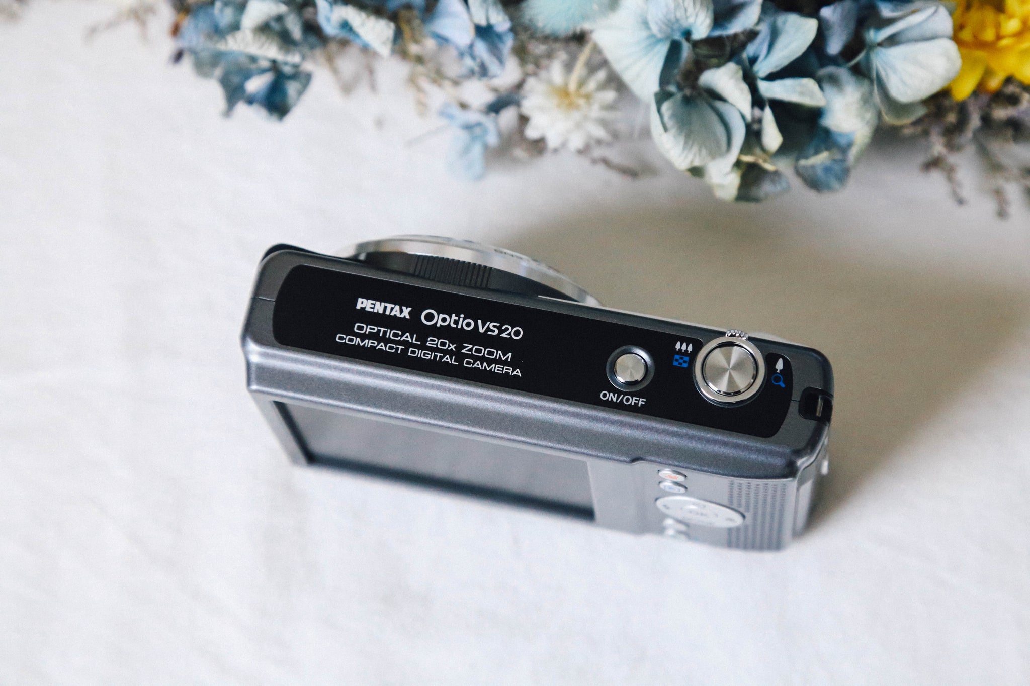 PENTAX OPTIO VS20 ブリリアントホワイト【完動品】【美品 PENTAX OPTIO VS20 ブリリアントホワイト【完動品】【美品